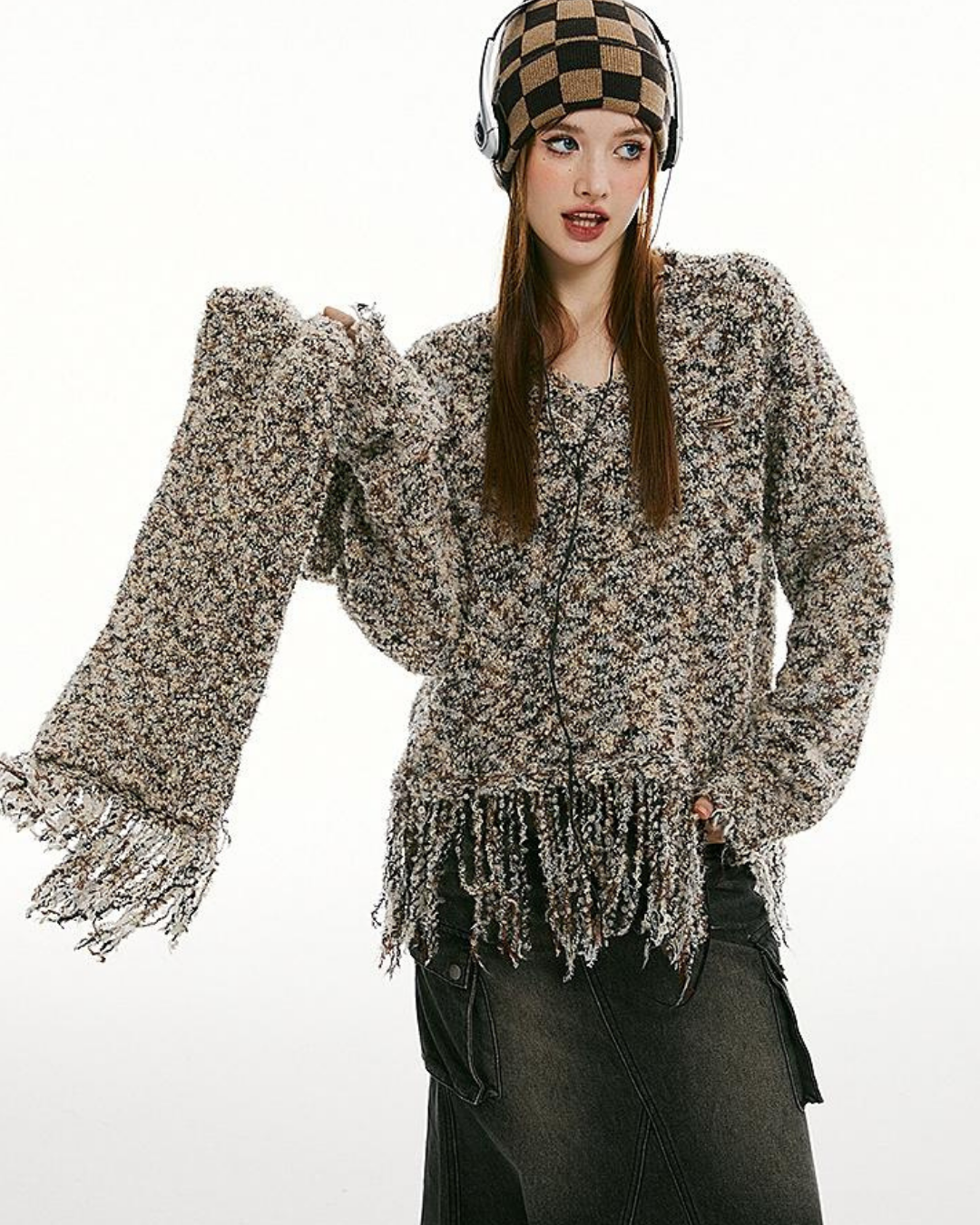 American Fringe Knit