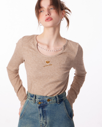 Repair Chain Long-sleeved Tops