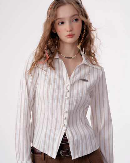 American Retro Stripe Shirt