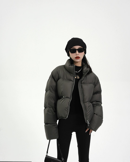 High Neck Volume Down Jacket