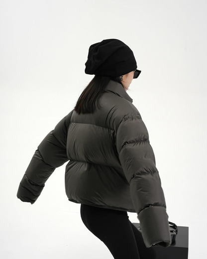 High Neck Volume Down Jacket