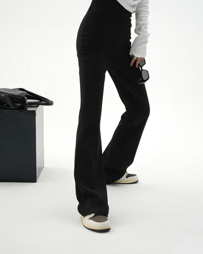 Stretch Flared Pants