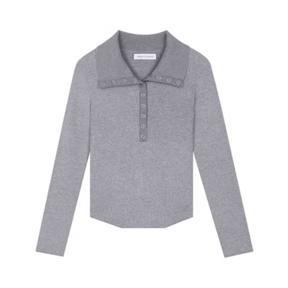 Slim Fit Polo Neckpullover