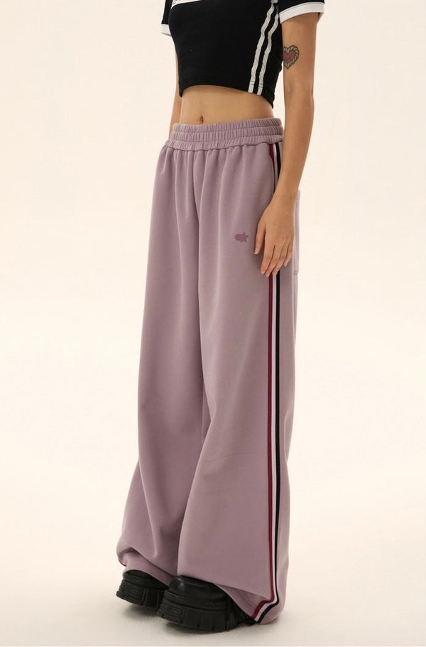 Tricolor track pants