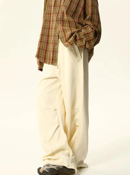 Retro Loose Drape Versatile Pants