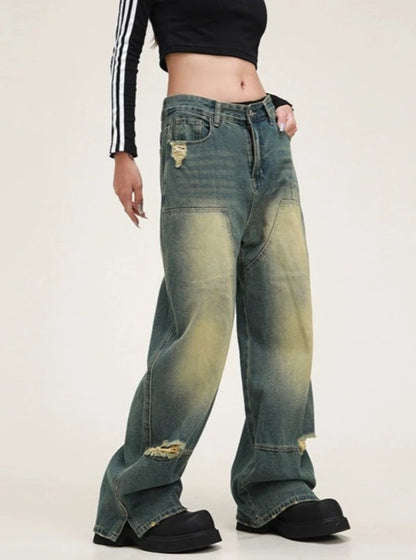 American Vintage Ripped Wash Pants