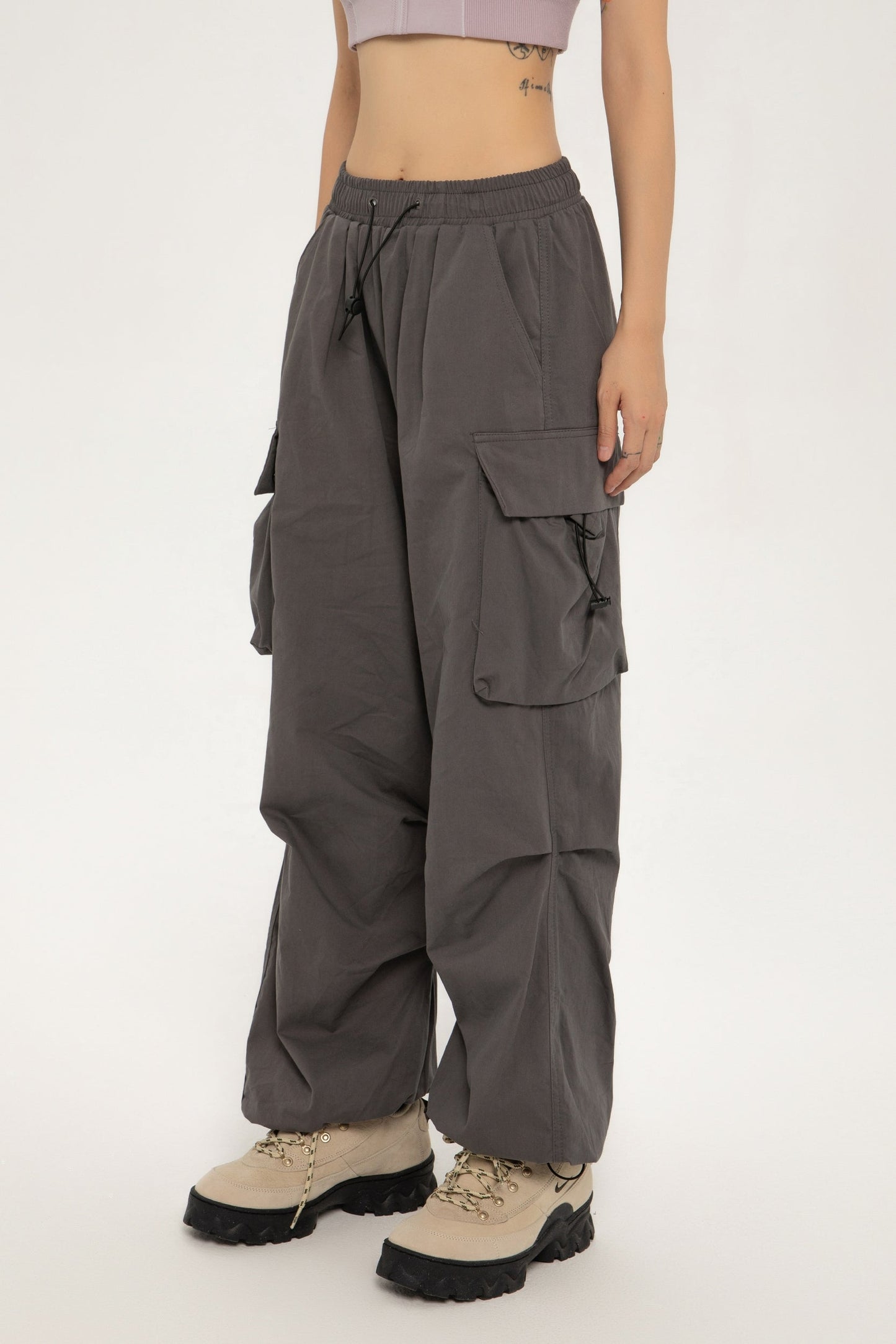 drawcord cargo pants