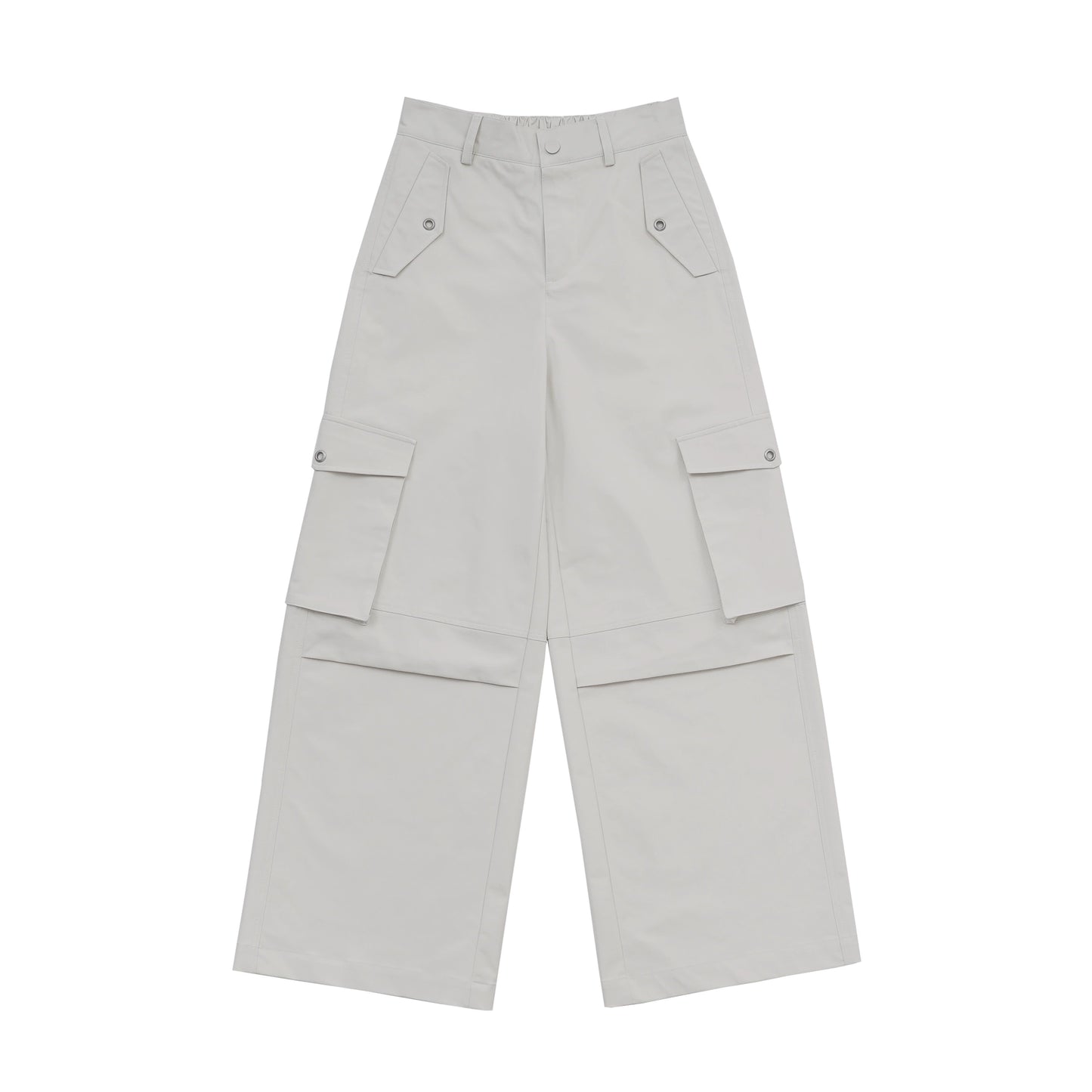 White Cargo Pants