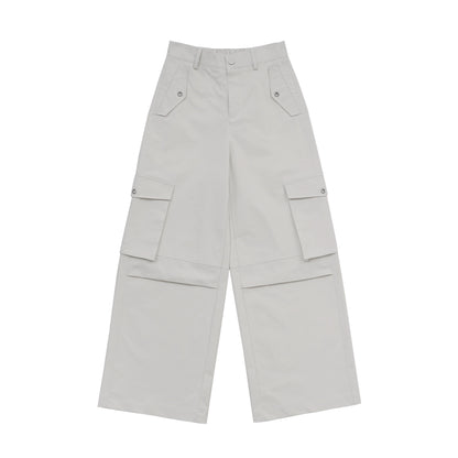 White Cargo Pants