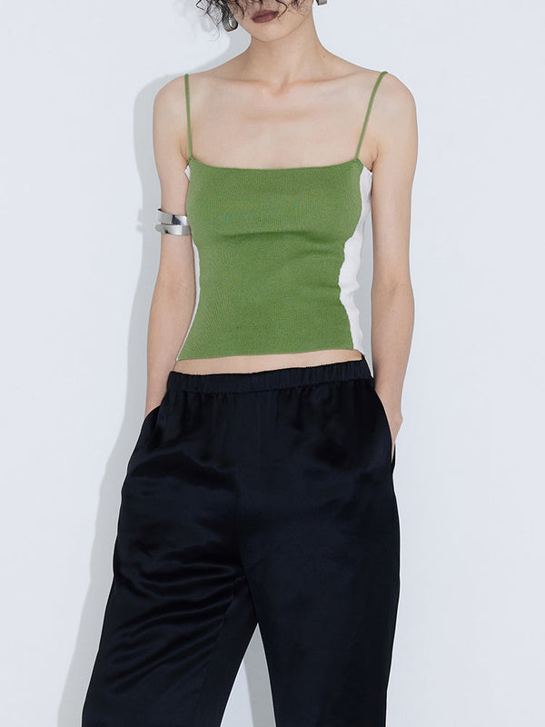 Side Bicolor Camisole