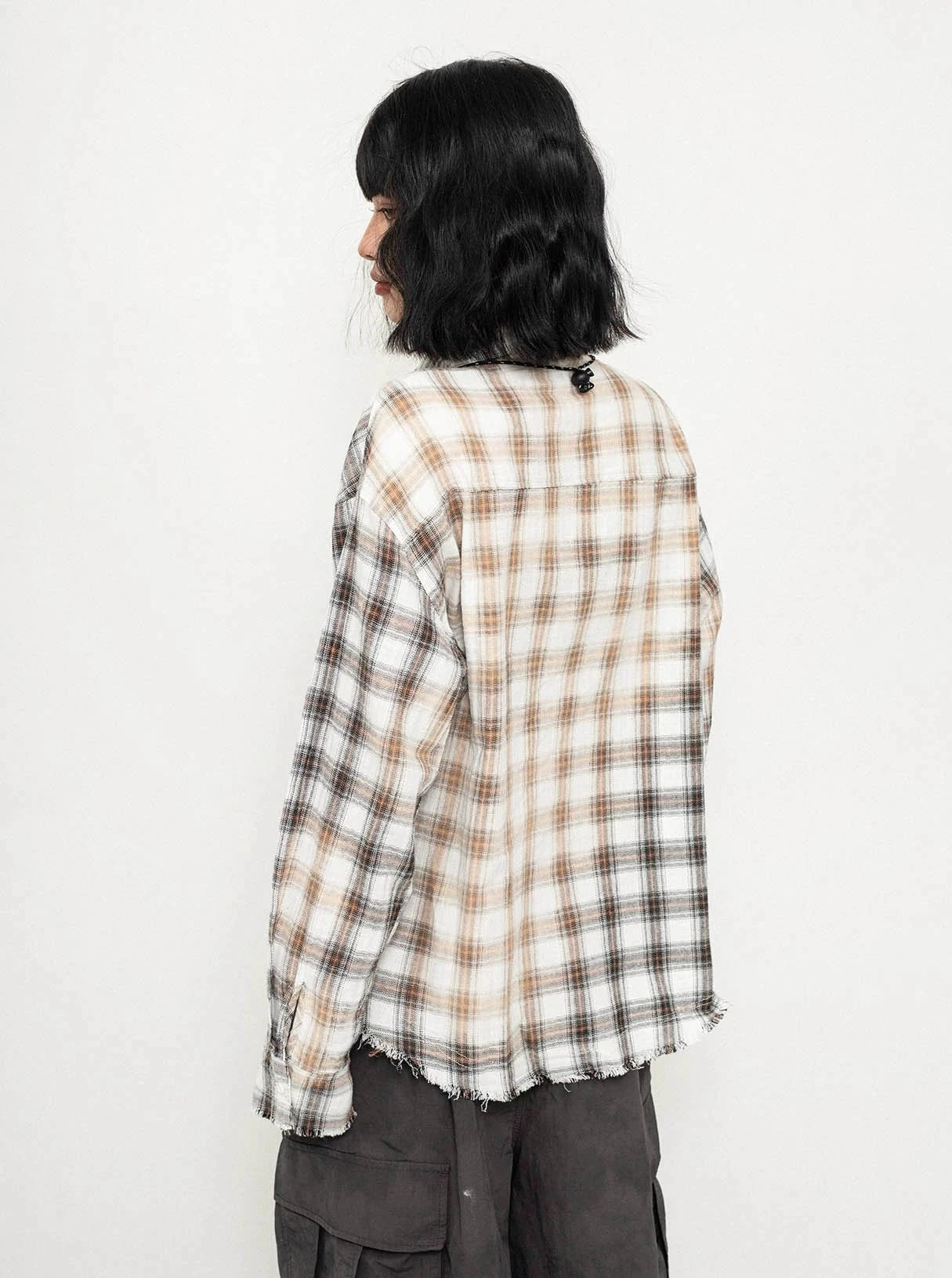 American Vintage Long-Sleeved Patchwork Shirts