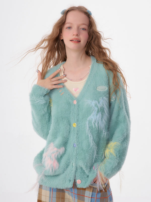 American high-end sweater cardigan Coat