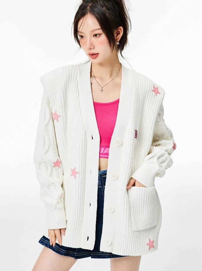 American Loose Knit Jacket