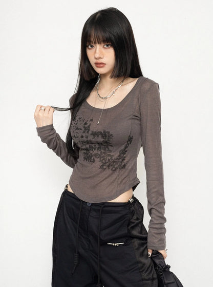 Slim Fit Long Sleeve T-shirt