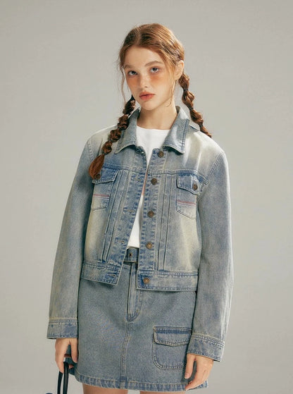 Retro denim jacket