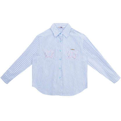 Butterfly Stripe Shirt