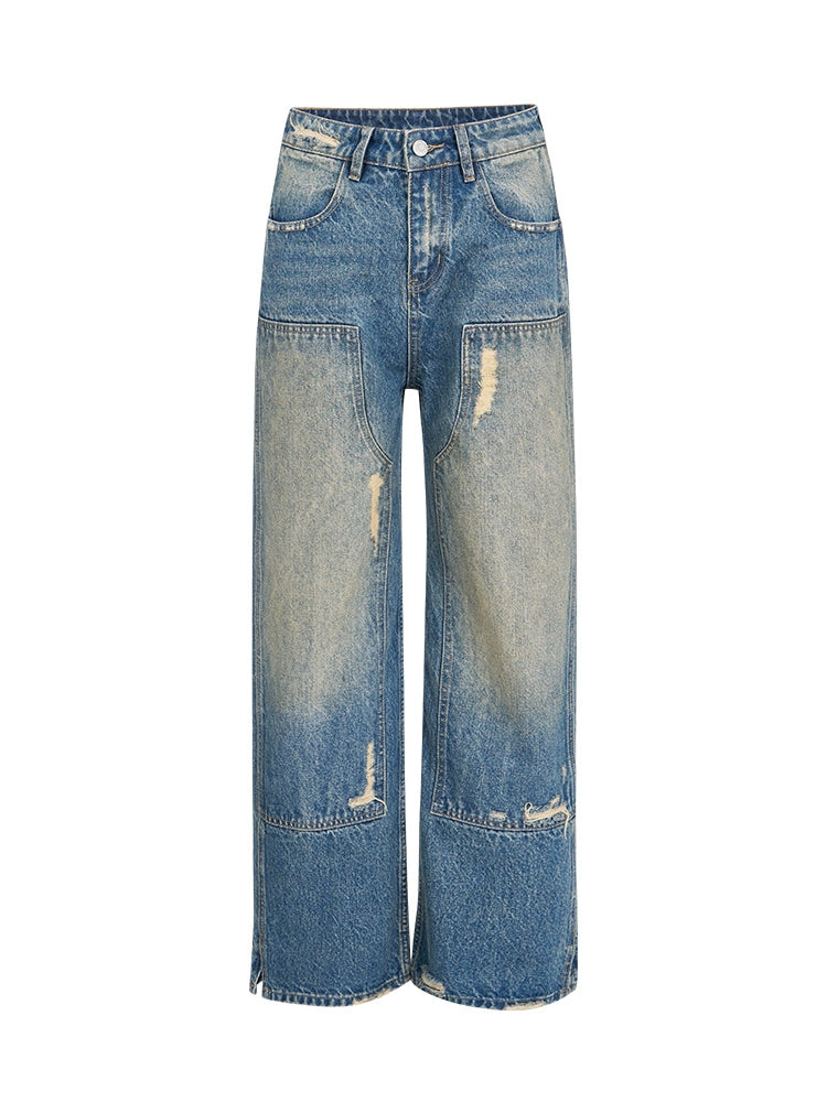 American Loose Wide Legs Jeans Pants