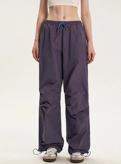 American loose straight cargo pants