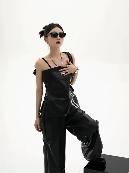 Street Leather Camisole