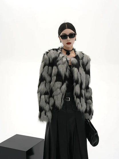 Modern Fur Jacket