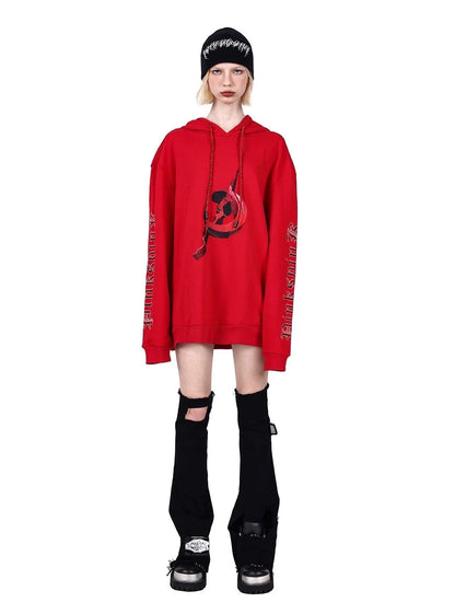 Hat Rope Hooded Sweatshirt Coat