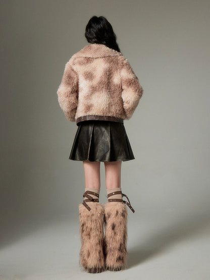 LAMB ROLL FUR JACKET