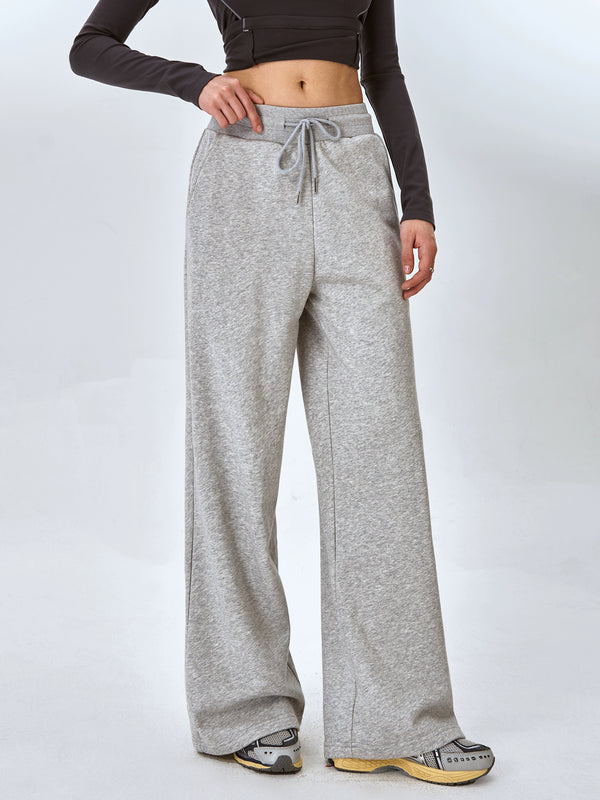 American Basic Embroidered Straight Leg Pants