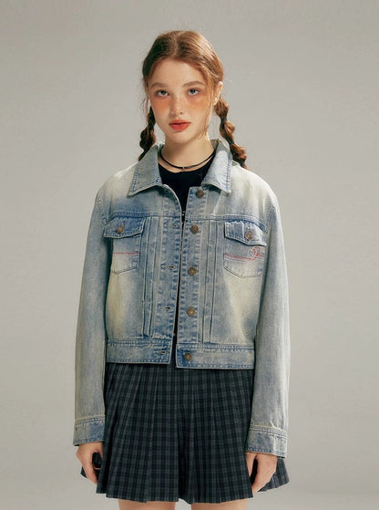 Retro denim jacket