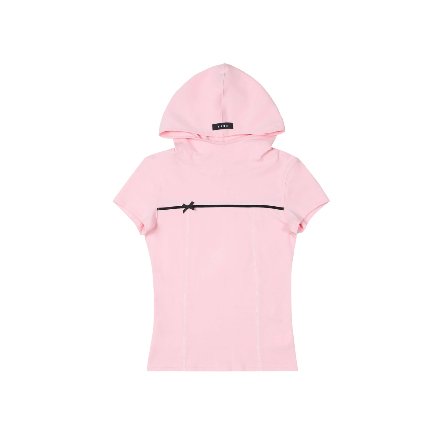 Short Sleeve Casual Hooded T-shirt