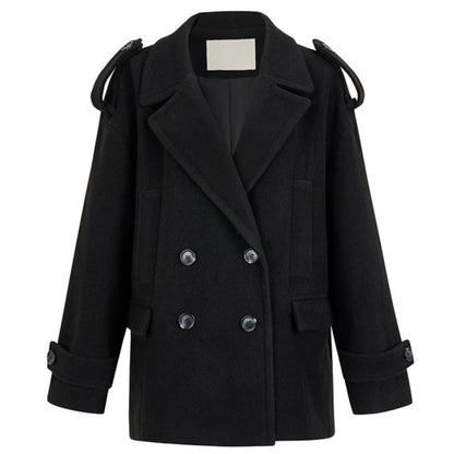 black wool jacket