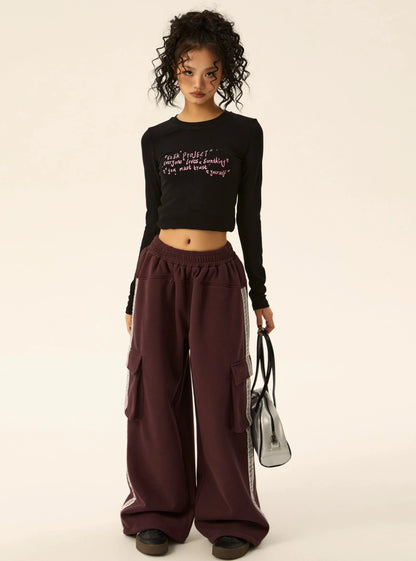 Loose Straight Casual Pants