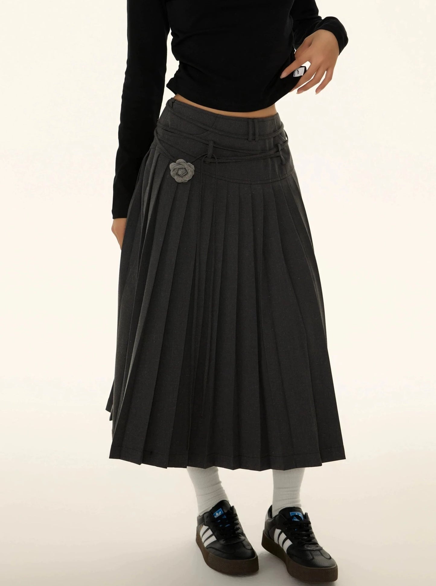 American Retro Flower Skirt