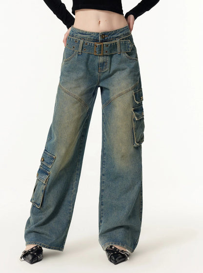 American Wash Cargo Jeans Pants