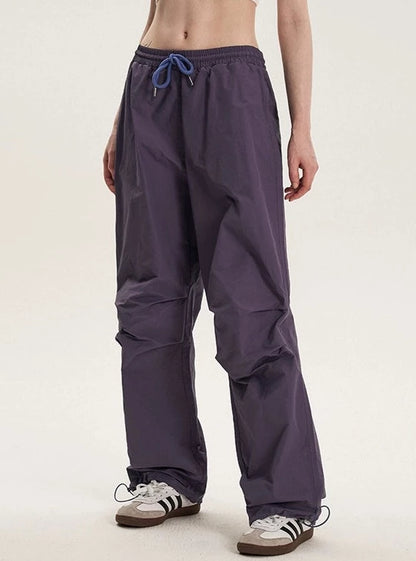 American loose straight cargo pants