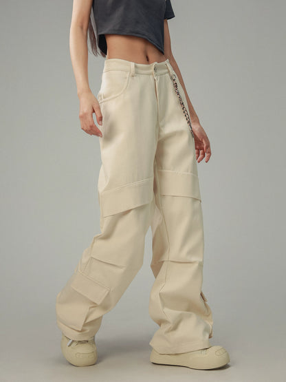 Sense Black Trousers Cargo Pants