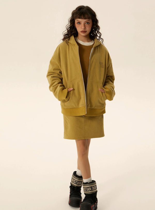 Long-sleeved loose casual jacket Set-up