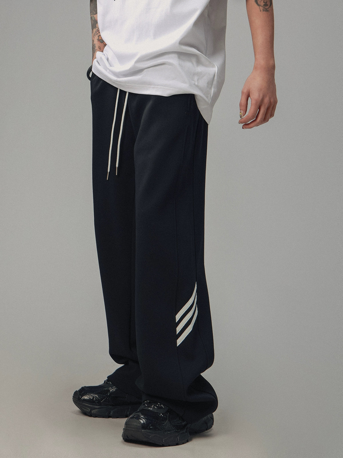 Amerikanische Retro Drei-Barren-Sweat Pants