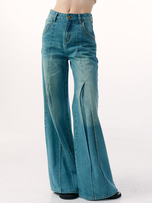 Wide Leg Slim Jeans