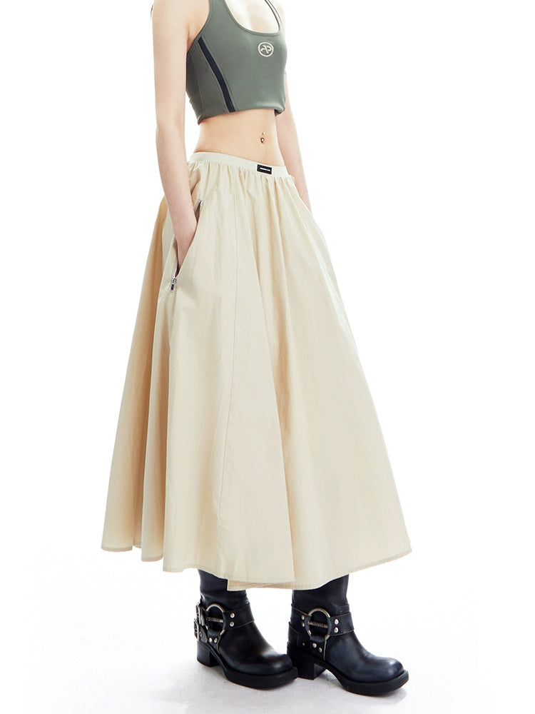 American A-line Umbrella Skirt