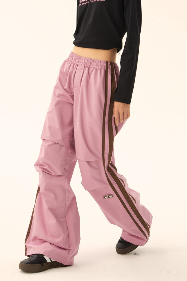 Wide 3-Stripe Track Pants