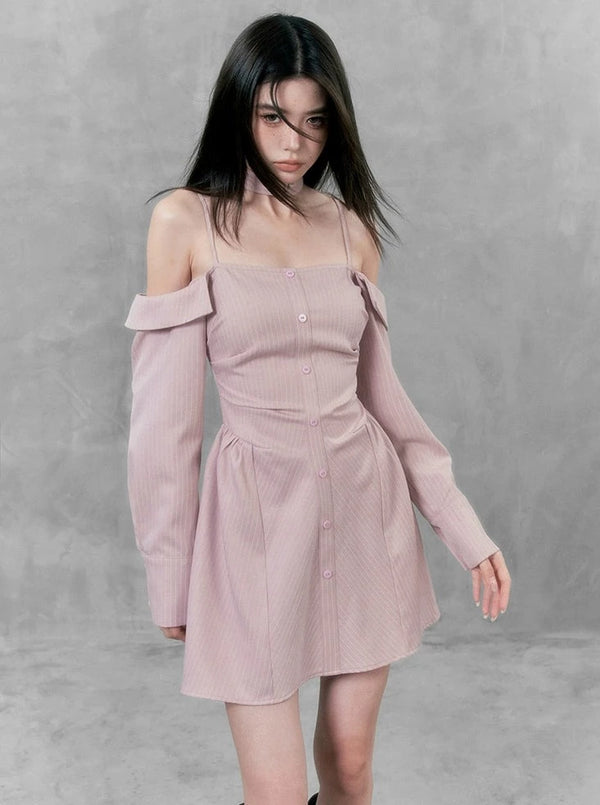 French Niche Desire Slip Dress