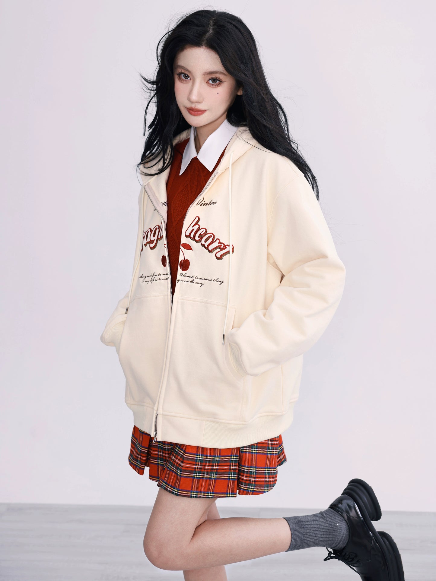 Casual Sporty Jacket Set