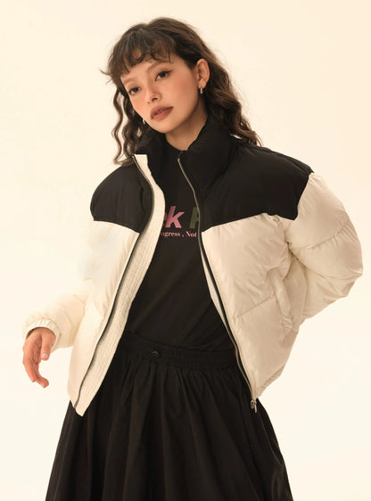 Long-sleeved Loose Down Jacket