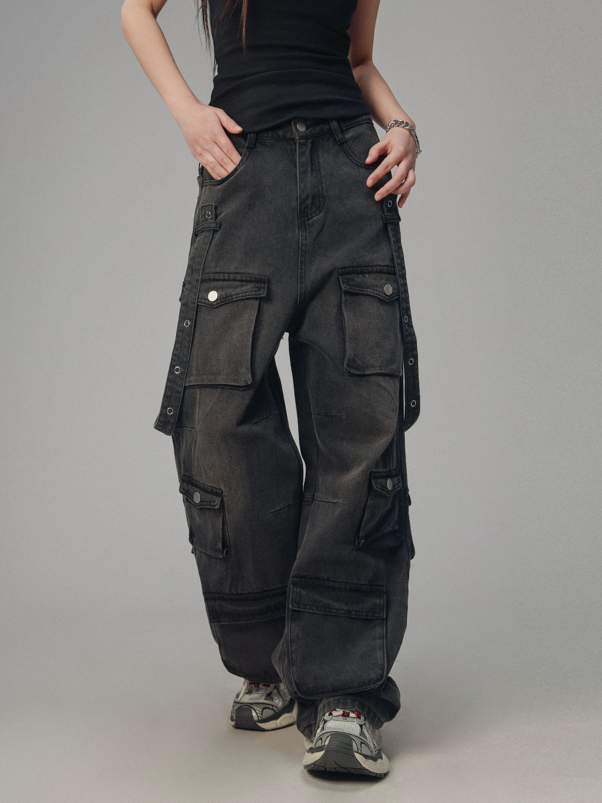 American Wash Distressed Jeans Pants
