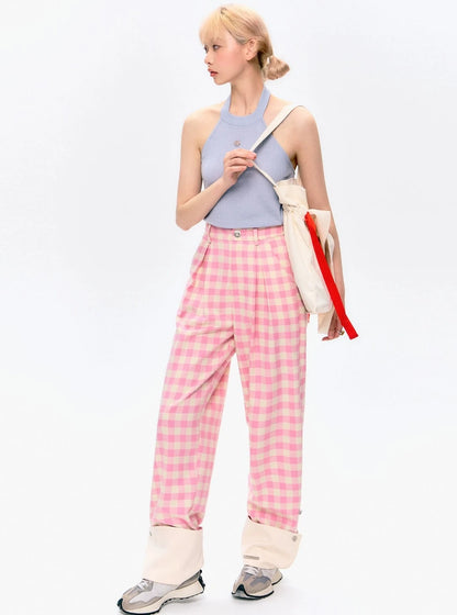 WhyBerry plaid pants