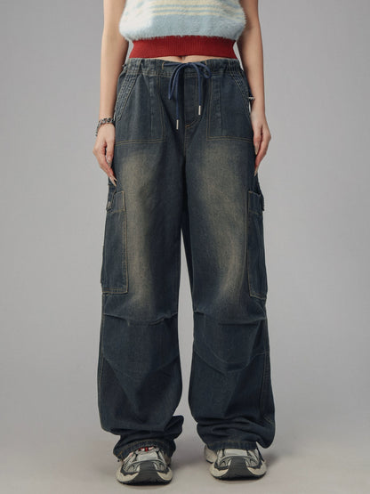 American Vintage Wide Leg Casual Pants