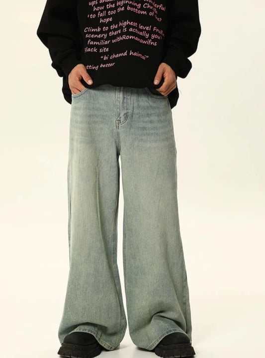 American high street loose pants