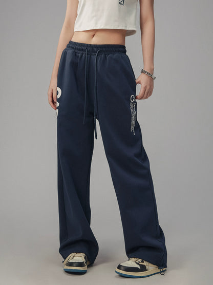 American Retro Hip-Hop Sports Pants Pants