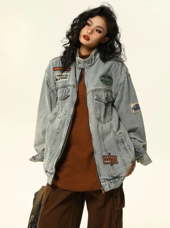 American vintage denim jacket