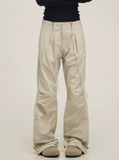 American Vintage Drawstring Bootcut Leg Pants